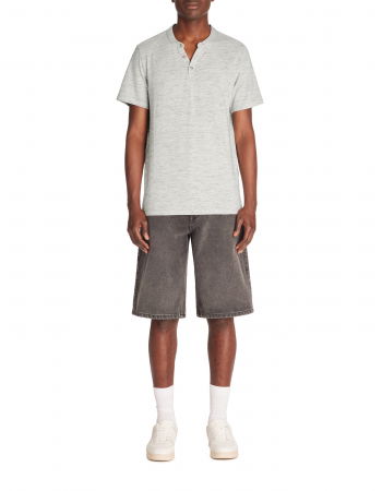 Tricouri si Polo - Celio Tricou Gri Deschis Straight Barbati