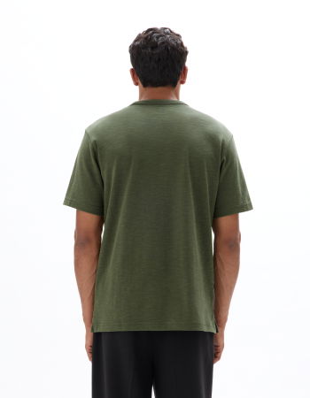 Tricouri si Polo - Celio Tricou Haki  Barbati