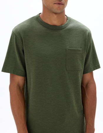 Tricouri si Polo - Celio Tricou Haki  Barbati