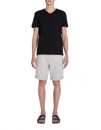 Футболки и Поло - Celio Мужская Футболка Чёрная Slim