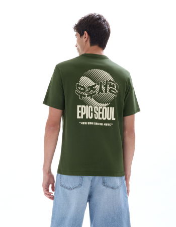 ОДЕЖДА - Celio Футболка Olive 