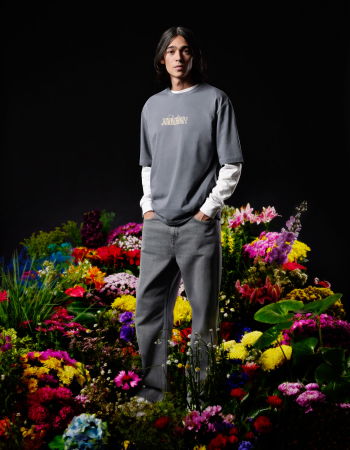 BARBATI - Celio Tricou Gri Inchis Oversize Barbati