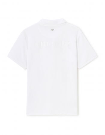 BARBATI - Celio Tricou Polo Alb  Barbati