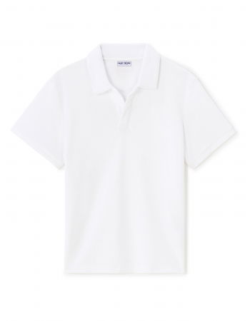 BARBATI - Celio Tricou Polo Alb  Barbati