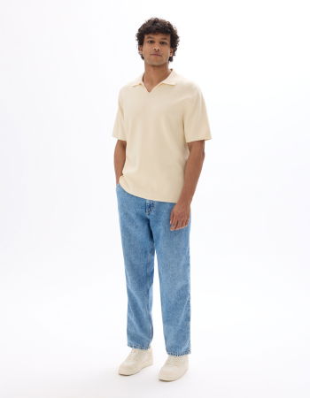 BARBATI - Celio Tricou Polo Bej  Barbati