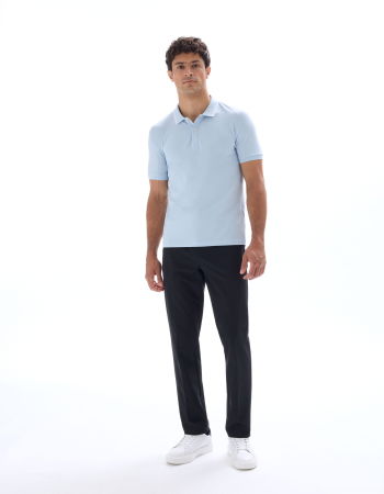 МУЖЧИНЫ - Celio Мужская Футболка-Поло Светло-Синяя 