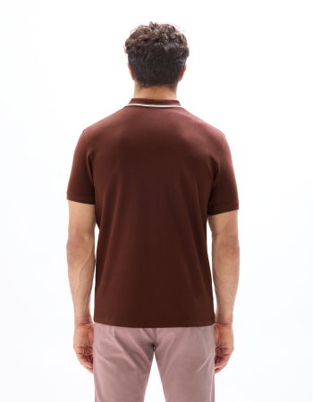 BARBATI - Celio Tricou Polo Rosu  Barbati