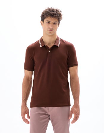 Celio Футболка-Поло Deep Bordeaux  [1]