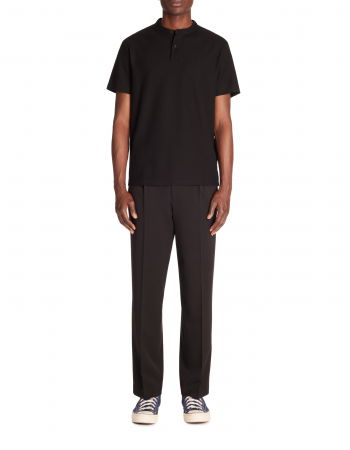 Футболки и Поло - Celio Мужская Футболка-Поло Чёрная Regular