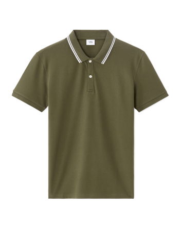 МУЖЧИНЫ - Celio Футболка-Поло Haki 