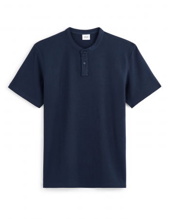 Tricouri si Polo - Celio Tricou Polo Navy Regular Barbati