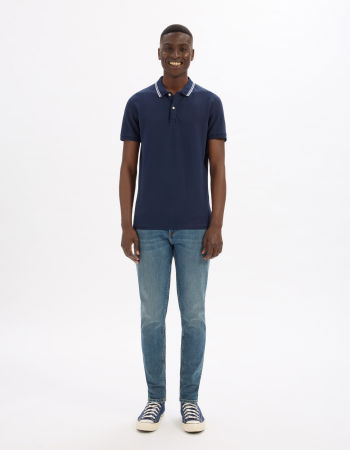 ОДЕЖДА - Celio Футболка-Поло Navy 