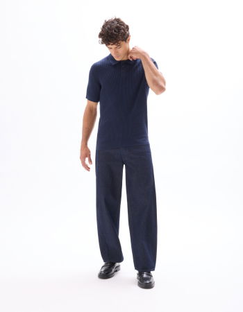 BARBATI - Celio Tricou Polo Indigo  Barbati