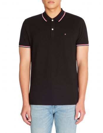 Celio Мужская Футболка-Поло Чёрная Slim [2]