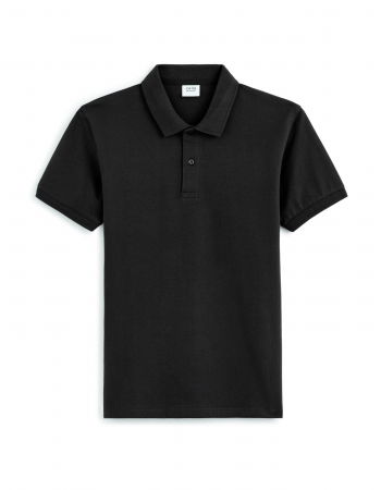 Celio Tricou Polo Negru Straight Barbati [3]