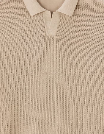 Tricouri si Polo - Celio Tricou Polo Bej  Barbati