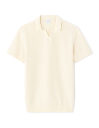 МУЖЧИНЫ - Celio Мужская Футболка-Поло Кремовая Regular