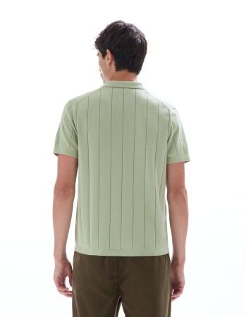 Celio Tricou Polo Verde  Barbati [2]