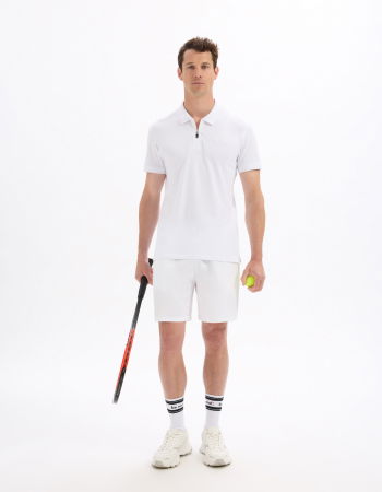 Футболки и Поло - Celio Мужская Футболка-Поло Белая 