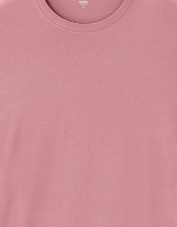 МУЖЧИНЫ - Celio Мужская Футболка Светло-Розовая Regular