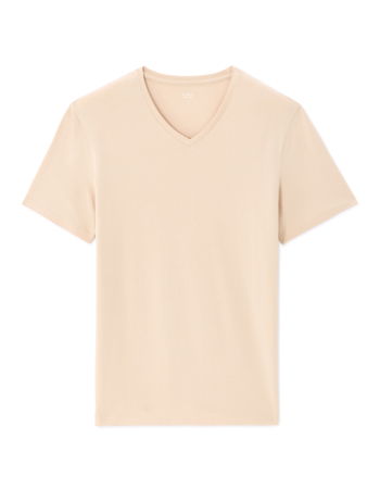 BARBATI - Celio Tricou Bej Slim Barbati