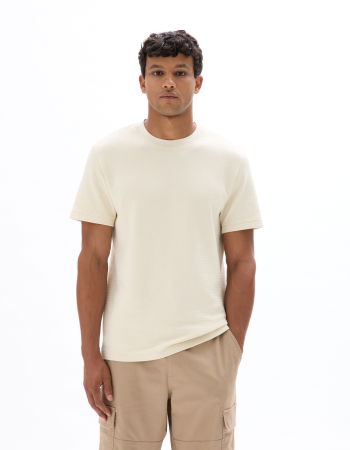 BARBATI - Celio Tricou Crem  Barbati