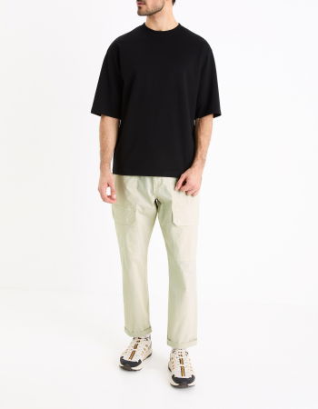 BARBATI - Celio Tricou Negru  Barbati