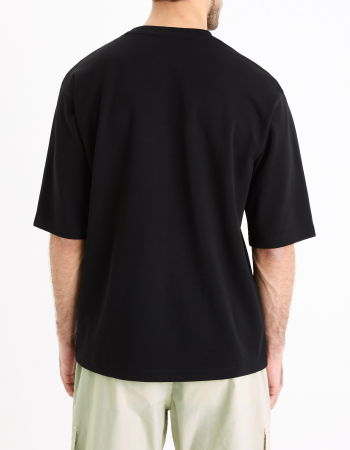 BARBATI - Celio Tricou Negru  Barbati