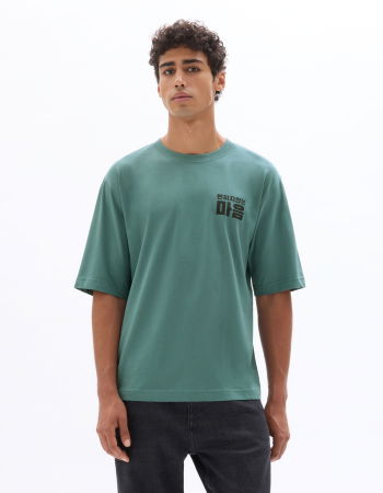 BARBATI - Celio Tricou Verde  Barbati