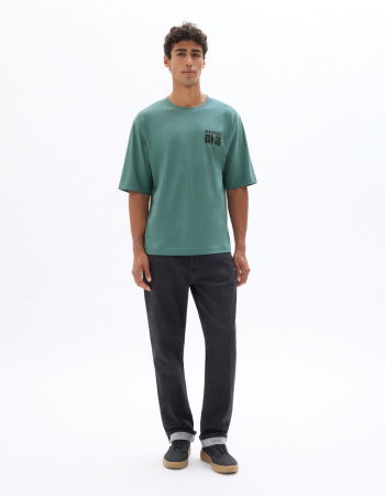 BARBATI - Celio Tricou Verde  Barbati