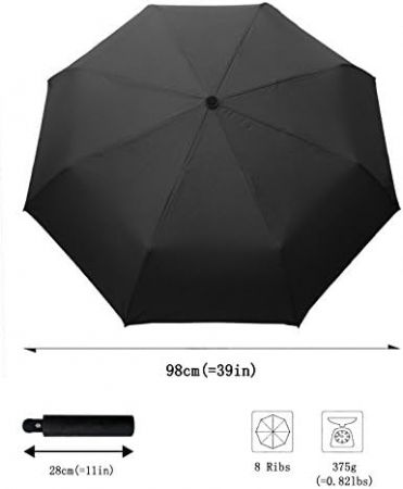 Зонты - Celio Мужской Зонт Чёрный