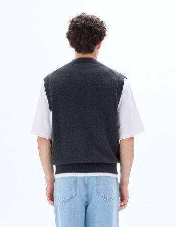 Celio Жилет Anthracite Mel  [2]