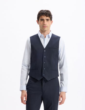 Veste - Celio Vesta Albastra Slim Barbati