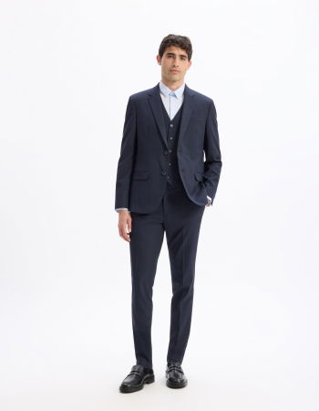 BARBATI - Celio Vesta Albastra Slim Barbati