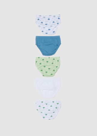 МАЛЬЧИКИ - Трусы Для Мальчиков Синние/Зеленные 3-10 Лет