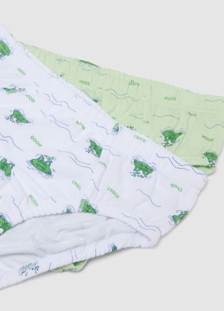 МАЛЬЧИКИ - Трусы Для Мальчиков Синние/Зеленные 3-10 Лет