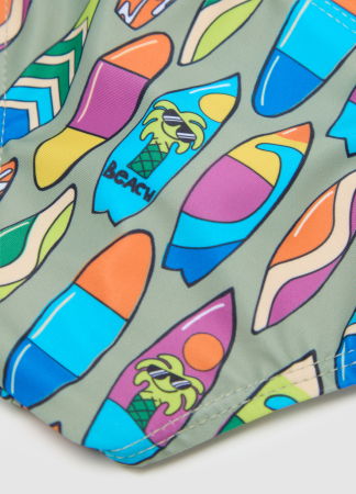 Accesorii - Chiloti Plaja Multicolori Baieti 3-10 Ani