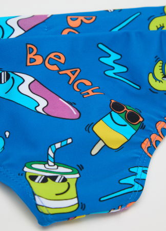 Accesorii - Chiloti Plaja Multicolori Baieti 3-10 Ani