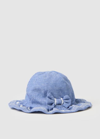 ДЕВОЧКИ - Кепка Для Девочек Синяя 9-36 Месяцев