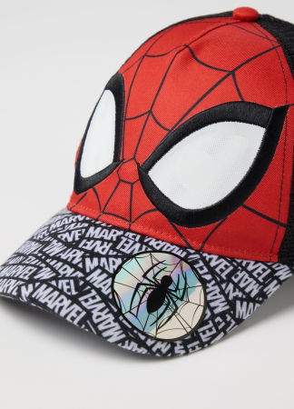 Accesorii - Chipiu Rosu-Negru Baieti 3-10 Ani