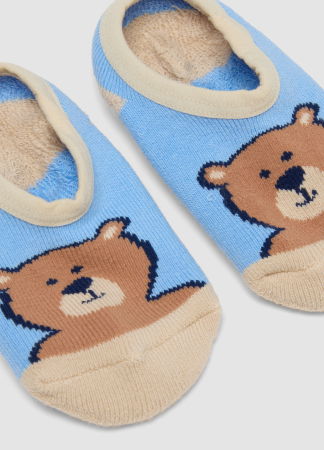 МАЛЬЧИКИ - Носки С Антискользящей Подошвой Для Мальчиков Light Blue 9-36 Месяцев