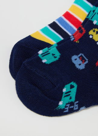 Accesorii - Ciorapi Dark Blue Baieti 3-10 Ani