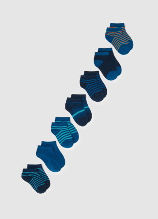 Accesorii - Ciorapi Scurti Multicolori Baieti 3-10 Ani