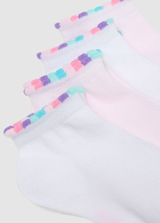 FETE - Ciorapi Scurti Multicolour Fete 3-10 Ani