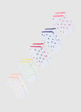 FETE - Ciorapi Scurti Multicolour Fete 3-10 Ani