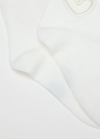 ДЕВОЧКИ - Короткие Носки Для Девочек White/Pink 3-10 Лет