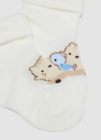 МАЛЬЧИКИ - Летние Носки Для Мальчиков Light Blue 9-36 Месяцев