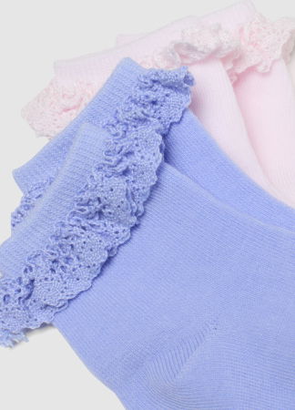 Аксессуары - Летние Носки Для Девочек Light Violet 9-36 Месяцев