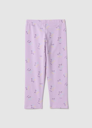 Pantaloni - Colanți Orchid Bloom Fete 3-10 Ani