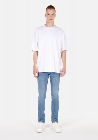 JEANS - COLIN'S Blugi Albastri Deschisi 044 KARL Straight Barbati